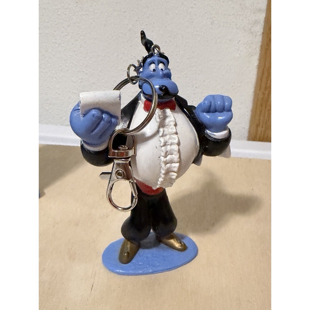 Disney Aladdin Genie Waiter collectible figure keychain